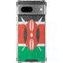 Kenya Flag Distressed Google Pixel 8a Clear Case